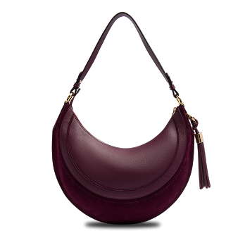 HOBOHEME DE LANCEL MEDIUM SUEDE
