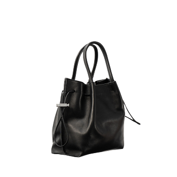 BABY KAYLA LEATHER BUCKET BAG