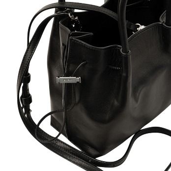 BABY KAYLA LEATHER BUCKET BAG