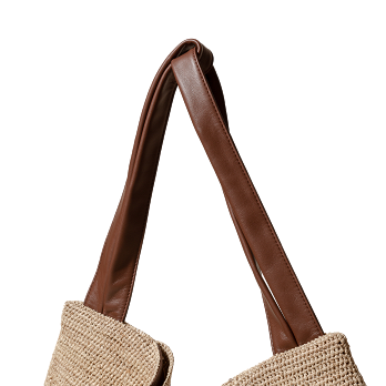 CADOR RAFFIA SHOULDER BAG