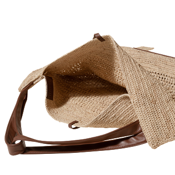 CADOR RAFFIA SHOULDER BAG