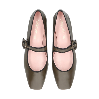 CAMILLE STRAP BALLERINAS