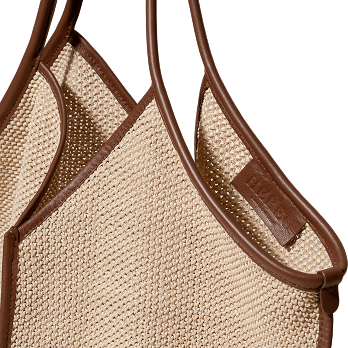 CALELLA RAFFIA SOFT SHOULDER BAG