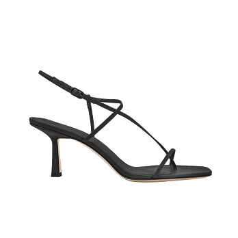 CROSS FRONT 70 HEEL SANDALS