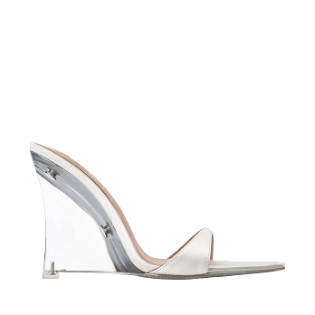 SILK WEDGE 110 MULES