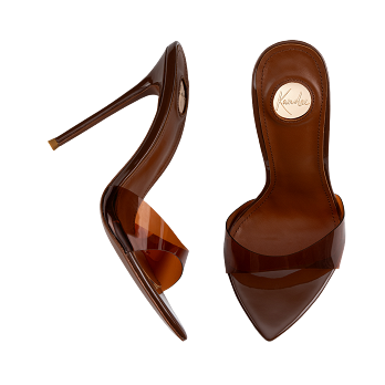 PATENT MULES 120 KHLOE
