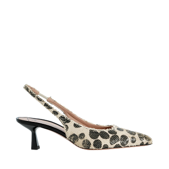 DALILAS POLKA DOT SLINGBACKS