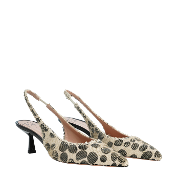 DALILAS POLKA DOT SLINGBACKS