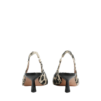 DALILAS POLKA DOT SLINGBACKS