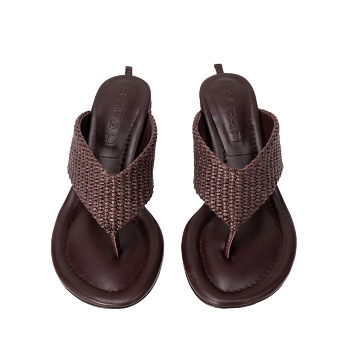 DASHA HEEL RAFFIA SANDALS 55