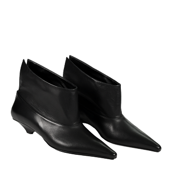 KITTY LEATHER ANKLE BOOTS