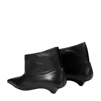 KITTY LEATHER ANKLE BOOTS