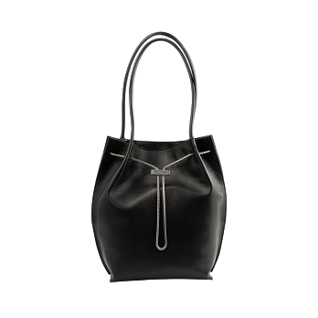 KAYLA LEATHER SHOULDER BAG