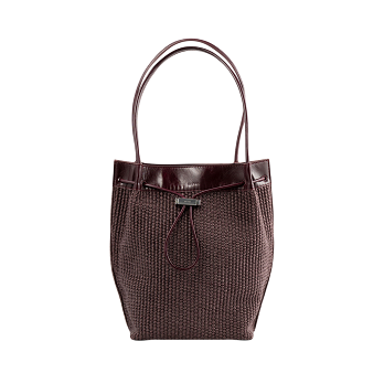 KAYLA RAFFIA SHOULDER BAG