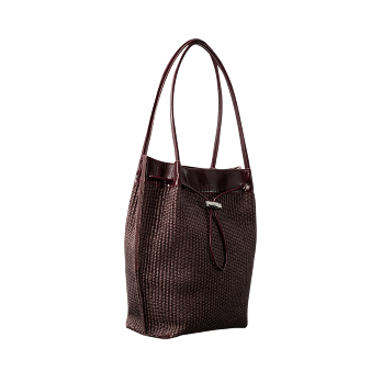 KAYLA RAFFIA SHOULDER BAG