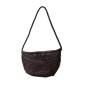 MESH CRESCENT BAG