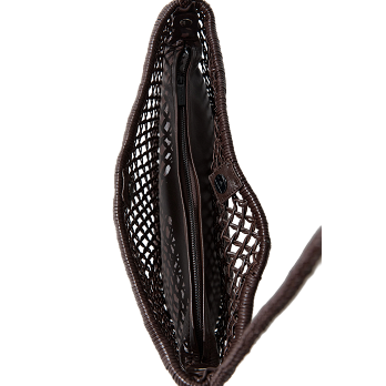 MESH CRESCENT BAG