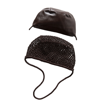 MESH CRESCENT BAG