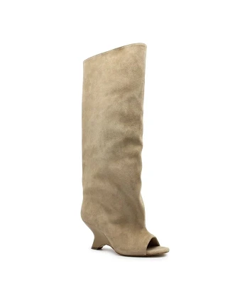 NINETTE PEEP TOE BOOTS