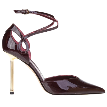 PATENT WRAP 105 PUMPS GOLDEN HEEL