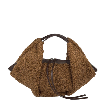 SAUVAGE FUR SHOULDER BAG