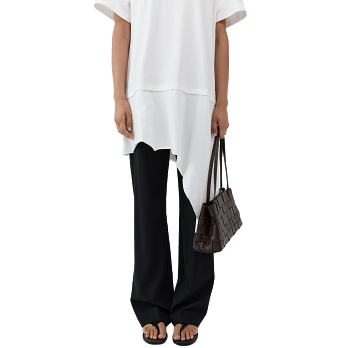 SLIM WOVEN TOTE