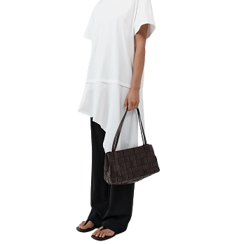 SLIM WOVEN TOTE