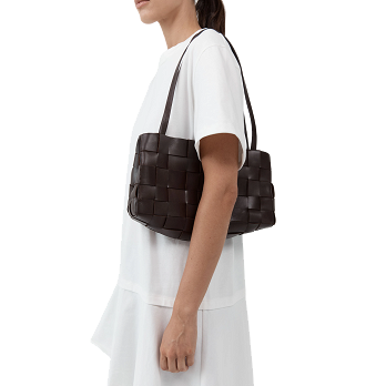 SLIM WOVEN TOTE