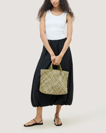 ST BARTHS DOUBLE MEDIUM TOTE