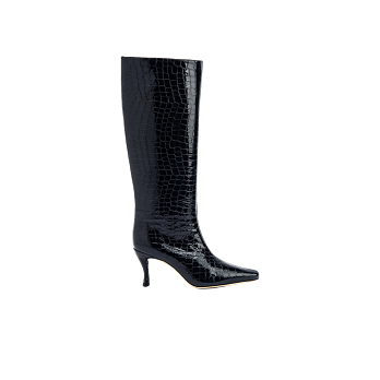 STEVIE 42 CROCO LEATHER BOOT