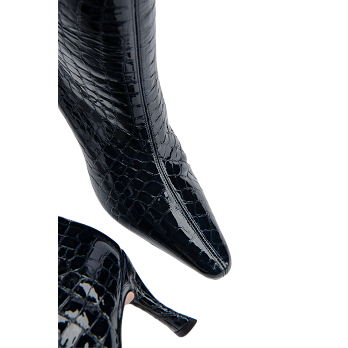 STEVIE 42 CROCO LEATHER BOOT