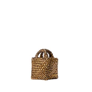 ST BARTHS METALLIC PETIT TOTE