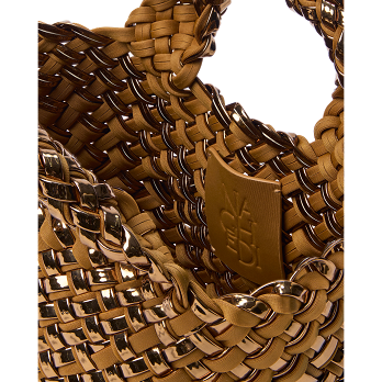 ST BARTHS METALLIC PETIT TOTE