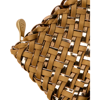 ST BARTHS METALLIC PETIT TOTE