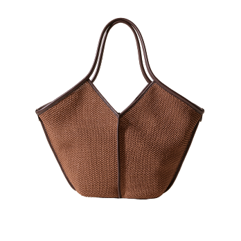 CALELLA RAFFIA SOFT SHOULDER BAG