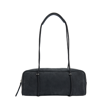KIMBERLY GRAIN NUBUCK SHOULDER BAG