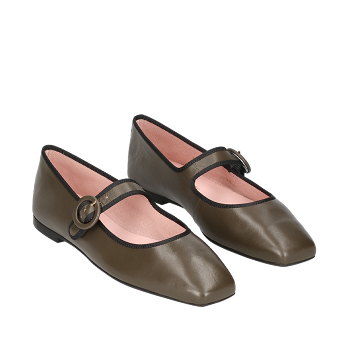 CAMILLE STRAP BALLERINAS