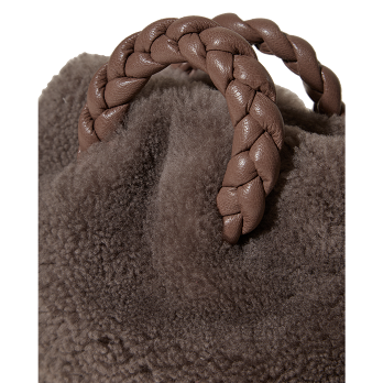 BOMBON SHEARLING TOTE BAG