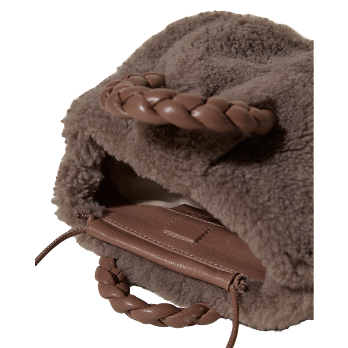 BOMBON SHEARLING TOTE BAG