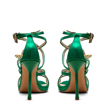 BUTTERFLY SANDALS SATIN 100