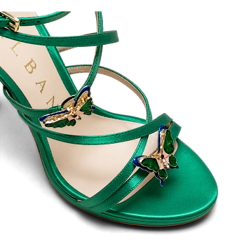 BUTTERFLY SANDALS SATIN 100