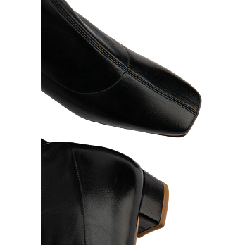 EDIE GRAIN NUBUCK LEATHER BOOT