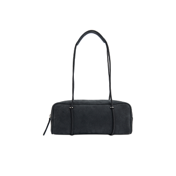 KIMBERLY GRAIN NUBUCK SHOULDER BAG