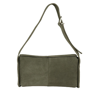 VELOUR CROSS BODY BAG