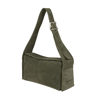 VELOUR CROSS BODY BAG