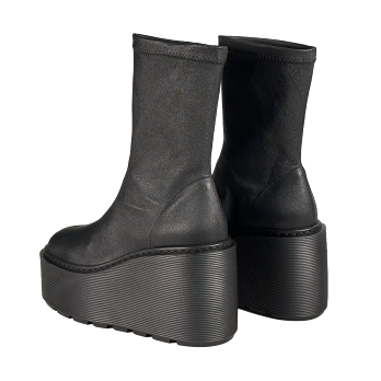 ZEPPA STRIPY SOCK ANKLE BOOTS