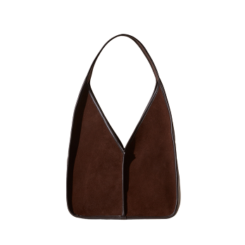 CALELLA HOBO SUEDE SHOULDER BAG