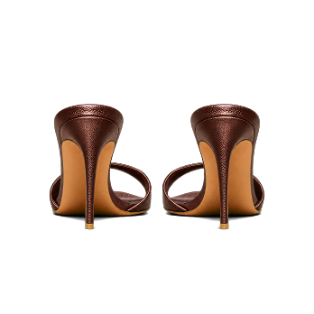 CAVIAR LEATHER 90 MULES