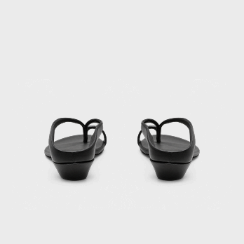 MIGUELA KITTEN HEEL THONG SANDALS 25