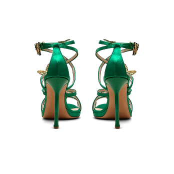 BUTTERFLY SANDALS SATIN 100